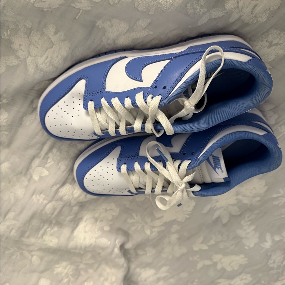 Nike Blue and White Sneakers